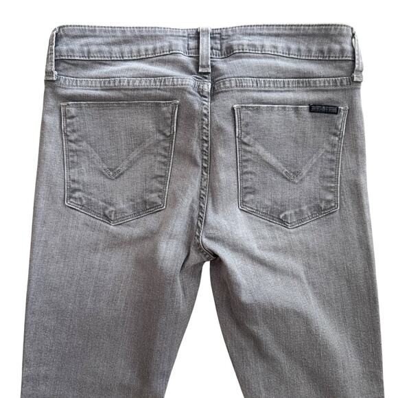 Hudson Jeans Womens Sz 27 Gray Krista Super Skinny Low Rise Preppy Bodycon - Picture 15 of 16